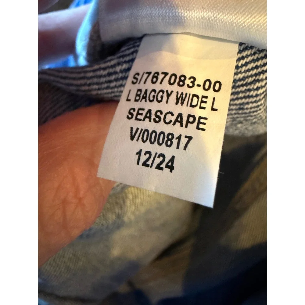 Old Navy Light Blue Wide Leg Jeans - Picture 11 of 11